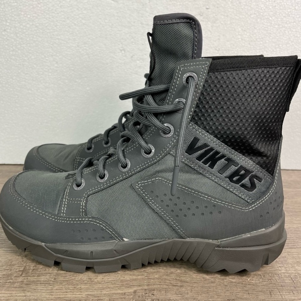 VIKTOS Johnny Combat Waterproof Ops Boots size14 Men Gray Lightweight Breathable